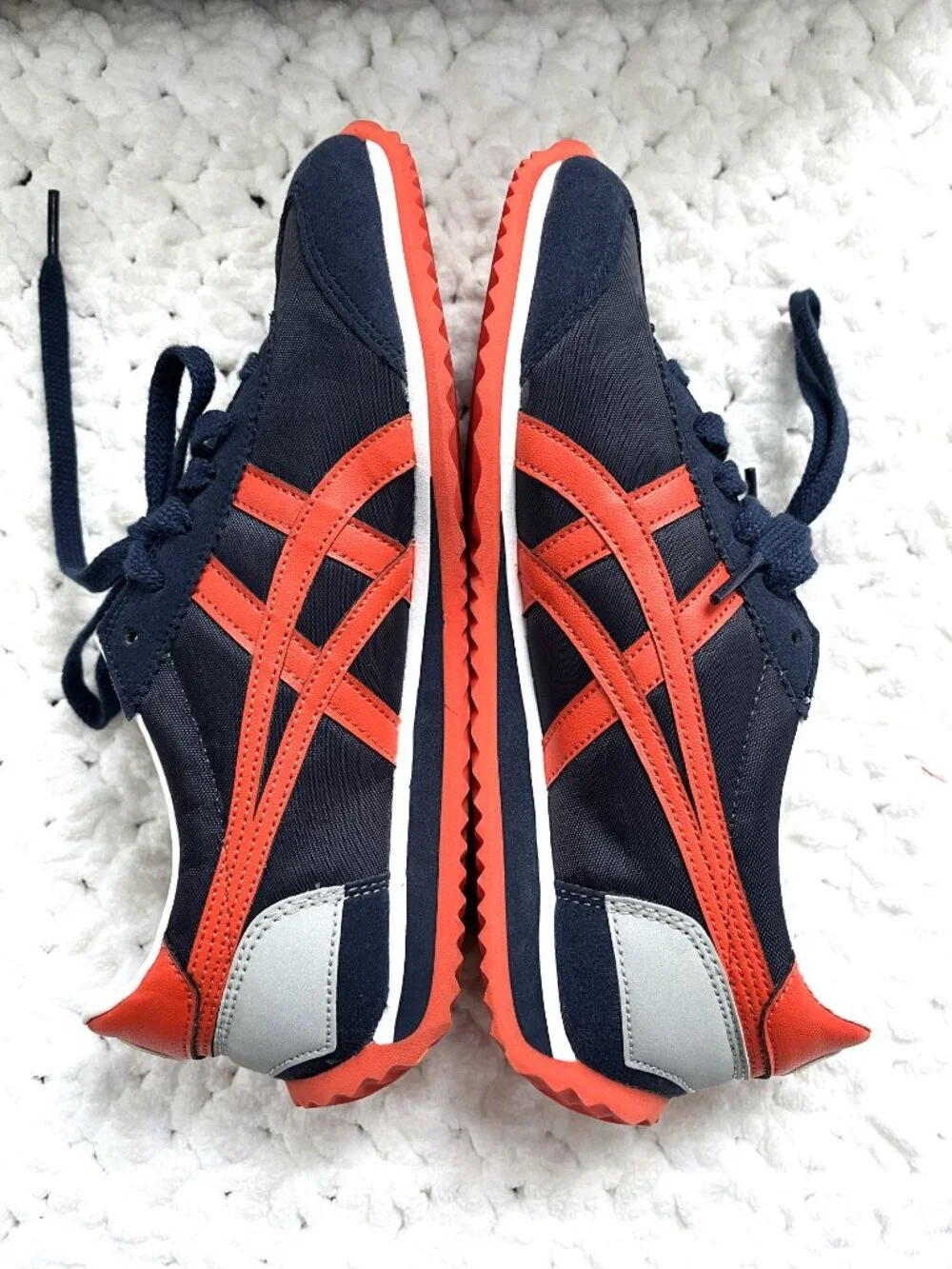 Onitsuka Tiger Serrano by Asics Sneakers (Blue/Orange) 2Y